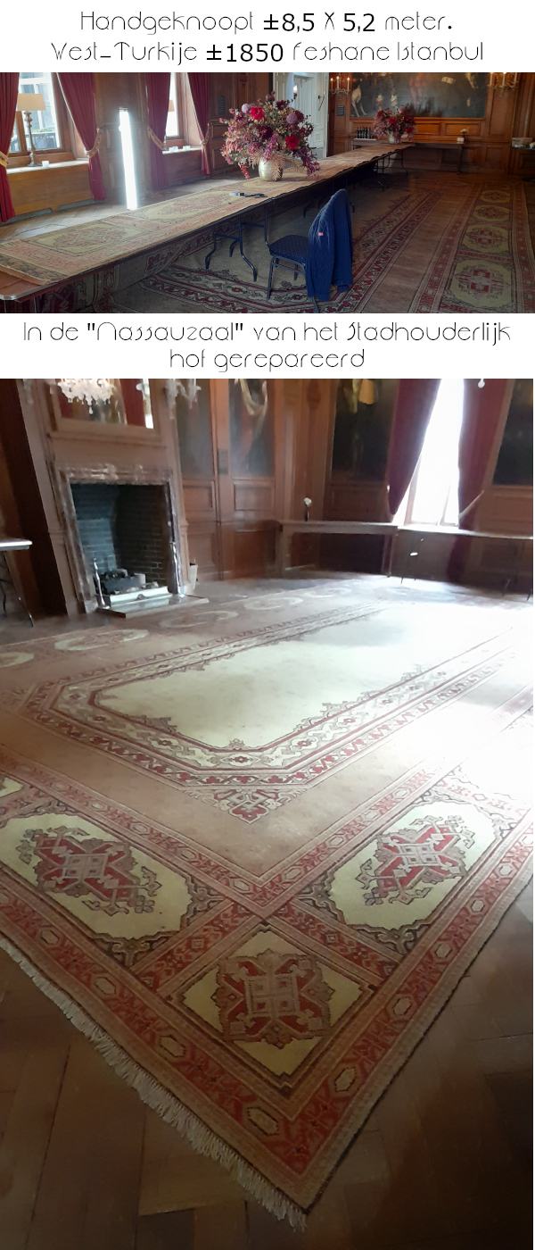 Feshane tapijt uit Istanbul. Kunsthistorisch bezit Leeuwarden